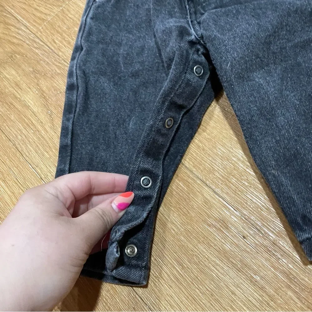 Ralph Lauren 6-12M Dark Grey Wash Denim Jeans